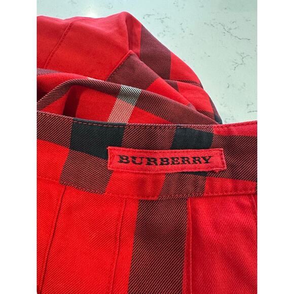 Burberry Plaid Pleated Golf Skirt - Picture 5 of 7